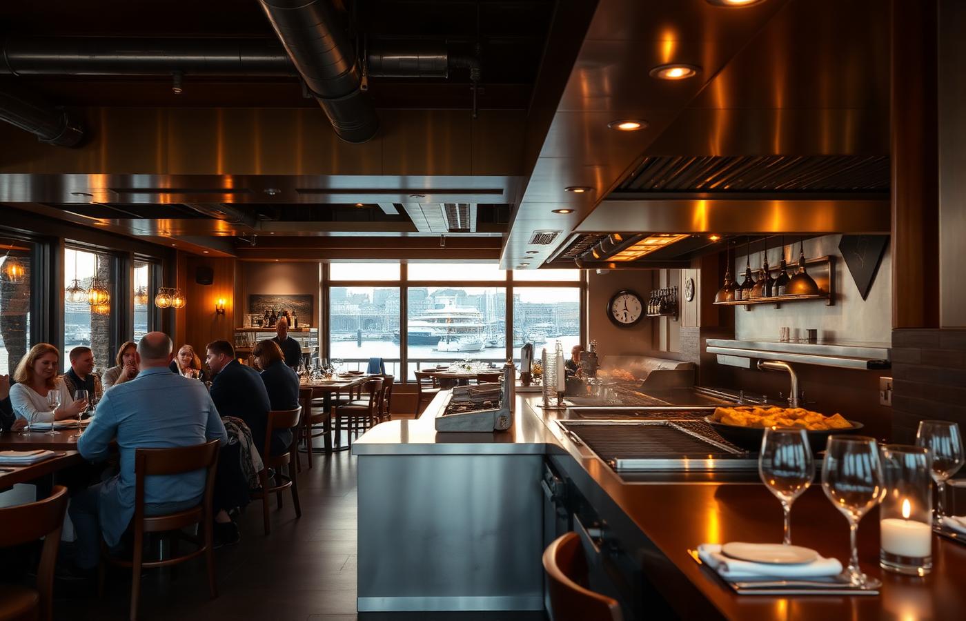 Salle de la brasserie K5 à Lorient La Base